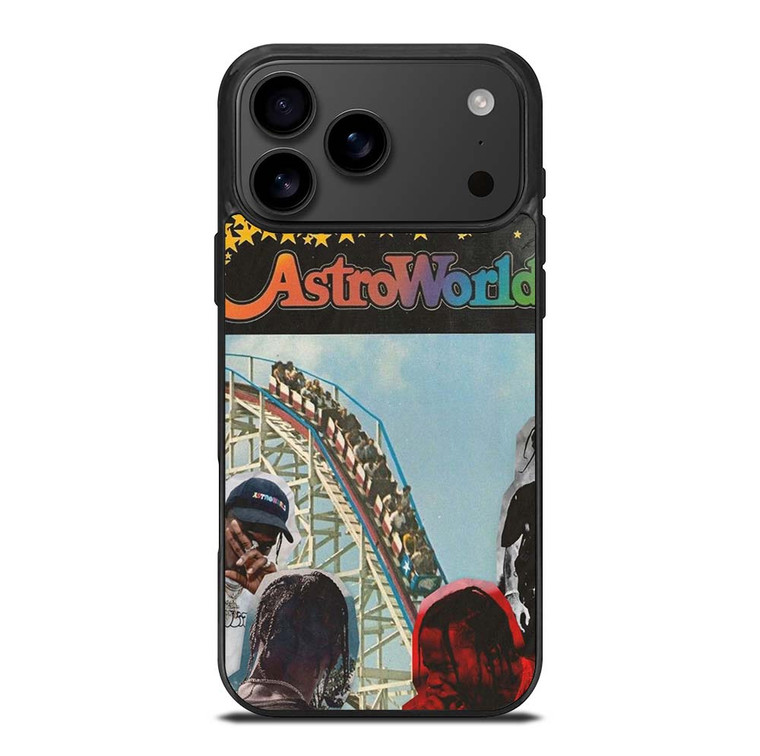 ASTROWORLD TRAVIS SCOTT COLLAGE iPhone 17 Pro Max Case Cover
