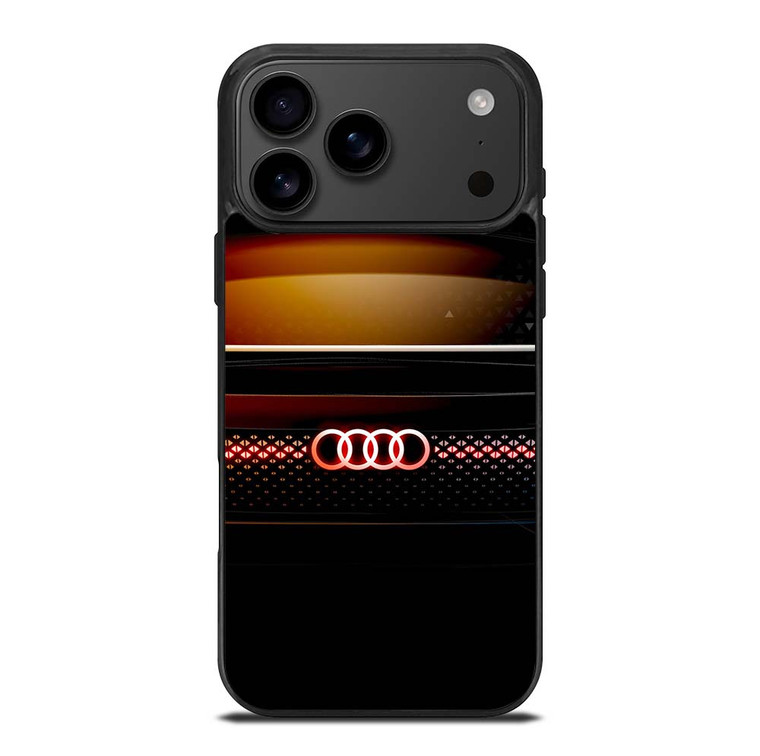 AUDI METAL GLOW LOGO iPhone 17 Pro Max Case Cover