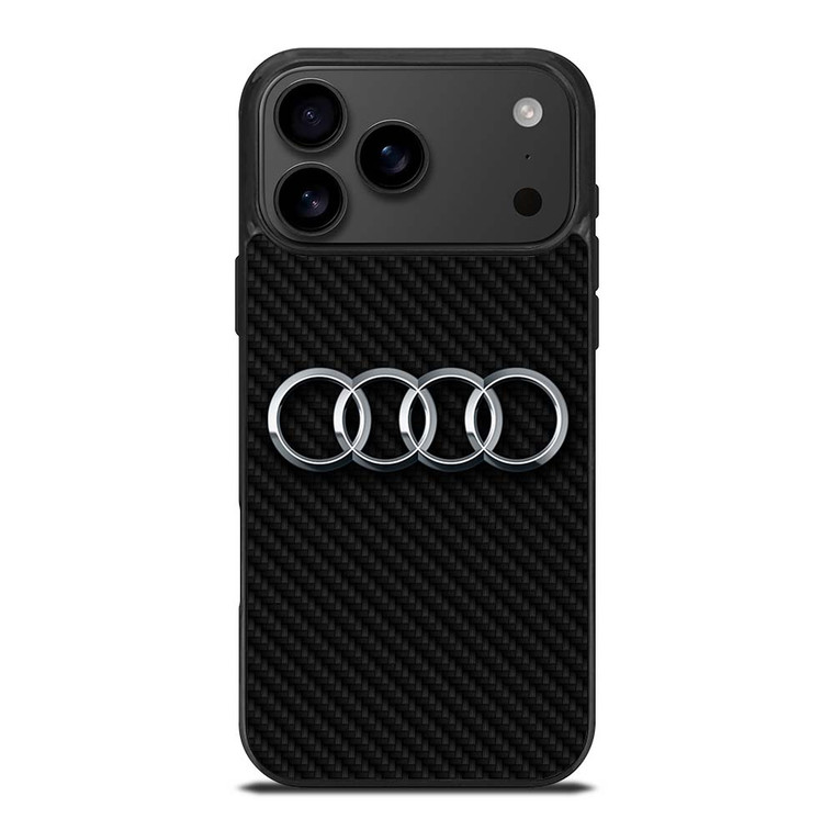 AUDI MOTOR CARBON FIBER iPhone 17 Pro Max Case Cover
