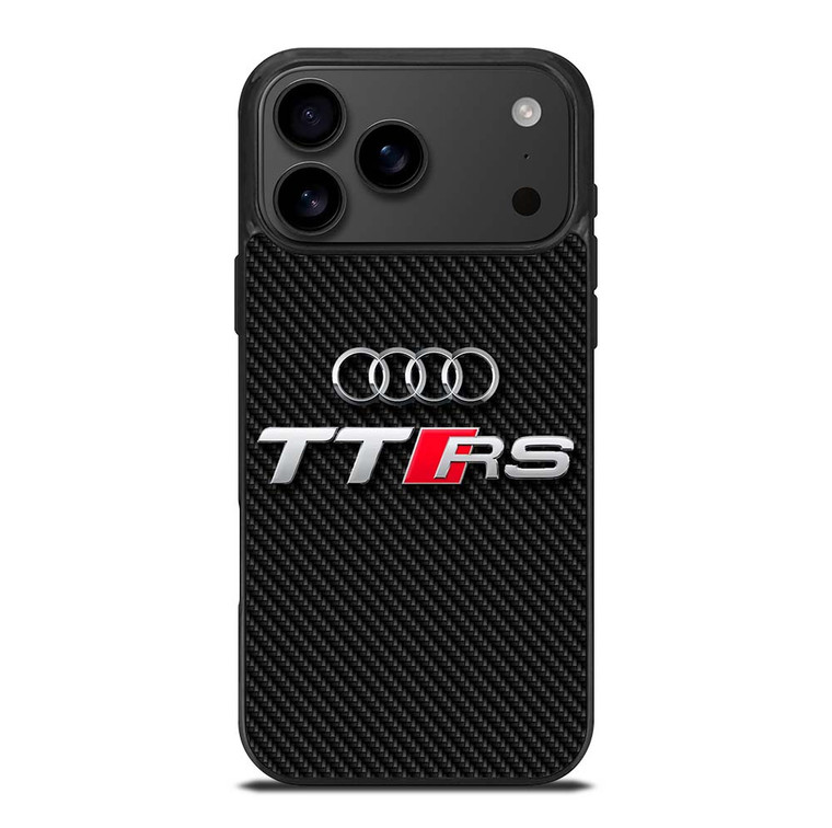 AUDI TT RS CARBON LOGO iPhone 17 Pro Max Case Cover