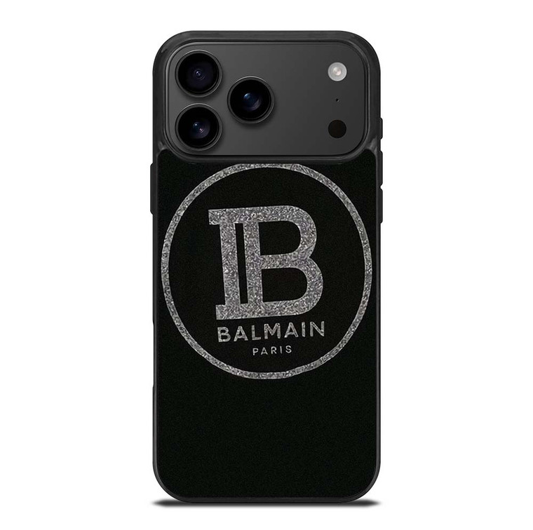 BALMAIN PARIS LOGO iPhone 17 Pro Max Case Cover
