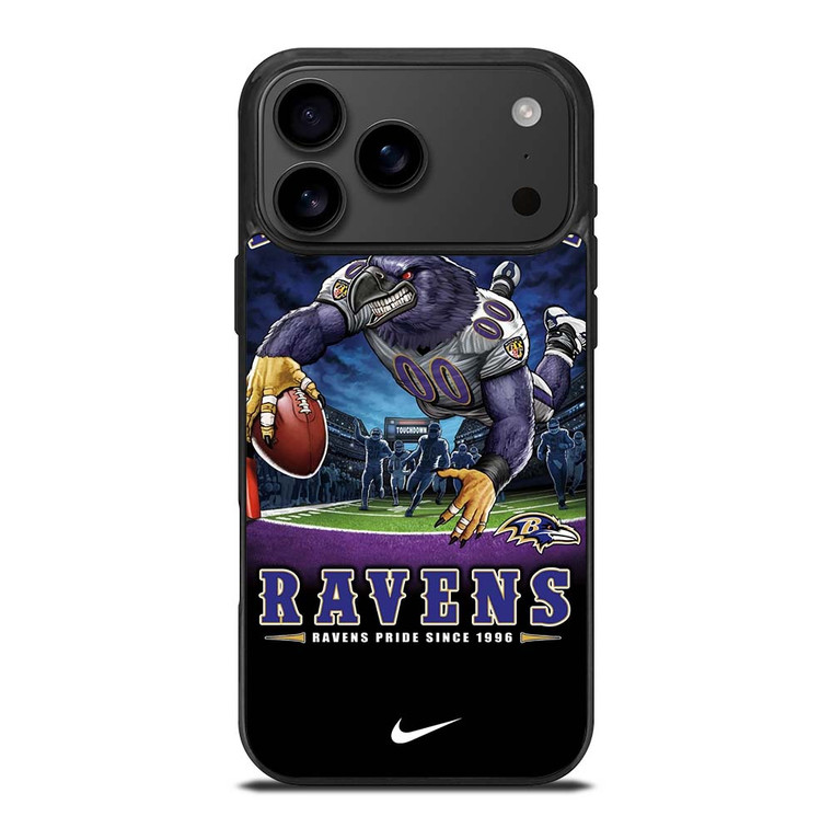 BALTIMORE RAVENS NFL ART iPhone 17 Pro Max Case Cover