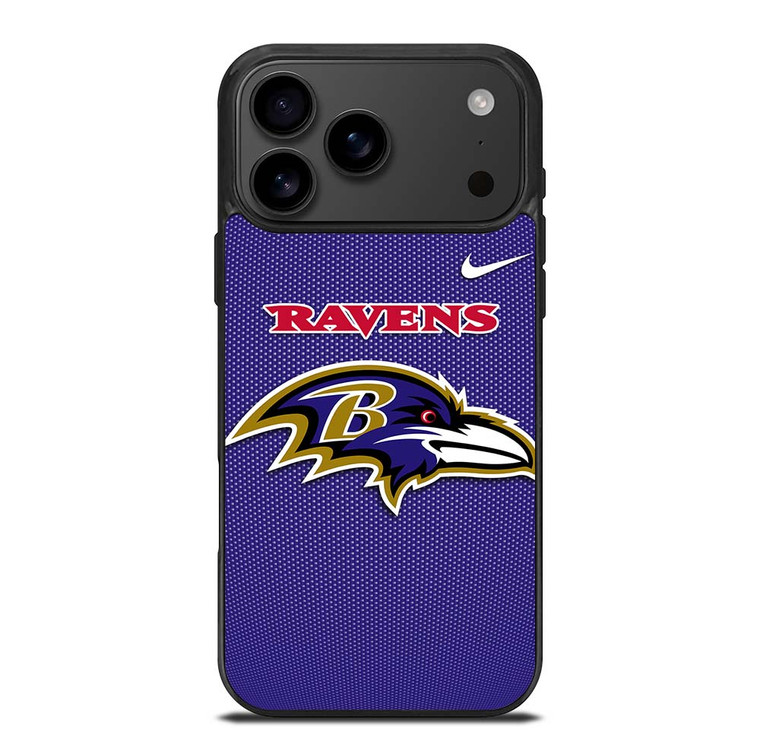 BALTIMORE RAVENS NFL FOOTBALL NIKE iPhone 17 Pro Max Case Cover