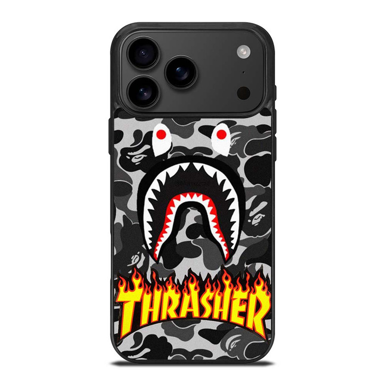 BAPE SHARK THRASHER iPhone 17 Pro Max Case Cover