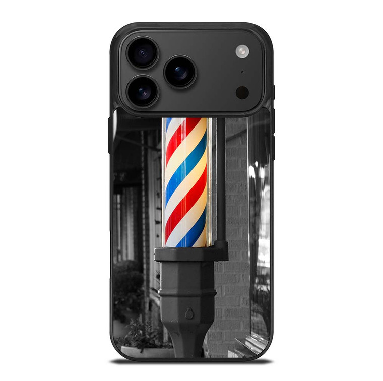 BARBER POLE HAIR CUT iPhone 17 Pro Max Case Cover