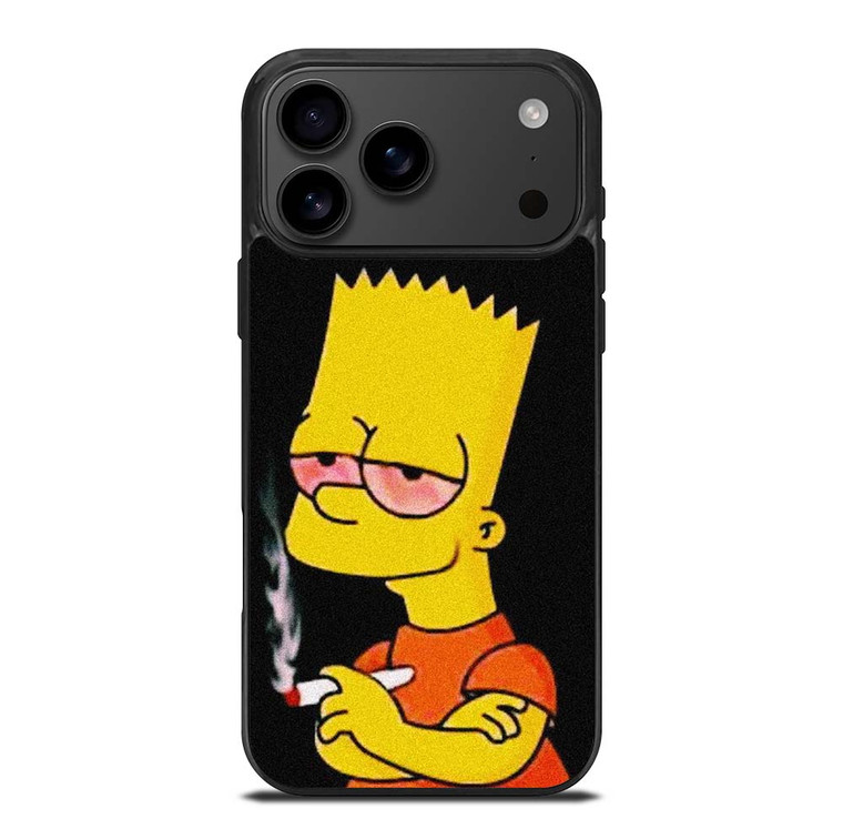 BART SIMPSONS WEEDS CIGARATTE iPhone 17 Pro Max Case Cover