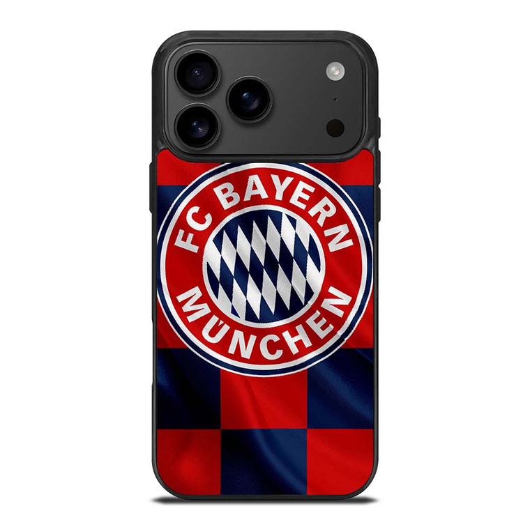 BAYERN MUNCHEN FC FLAG LOGO iPhone 17 Pro Max Case Cover