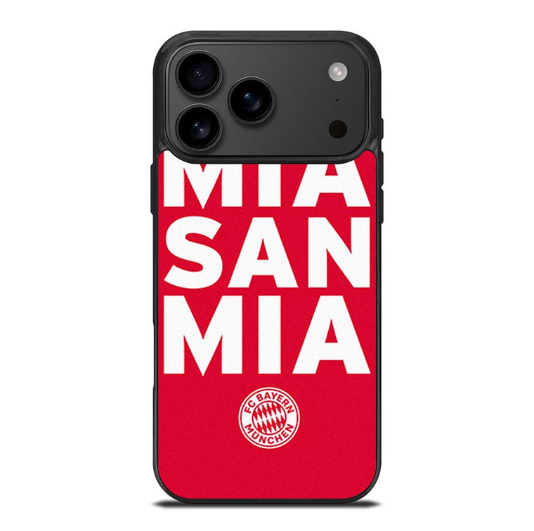 BAYERN MUNCHEN MIA SAN MIA 2 iPhone 17 Pro Max Case Cover