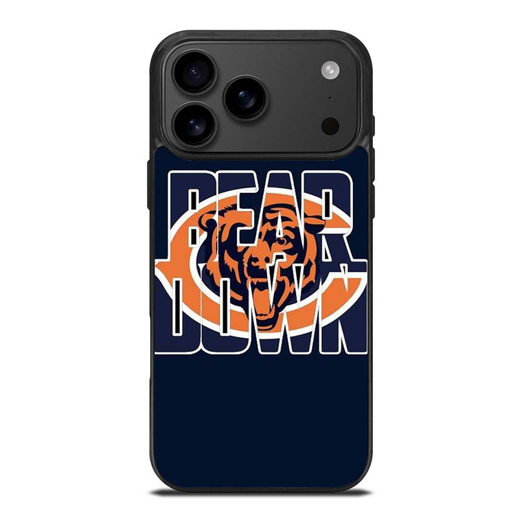 BEAR DOWN CHICAGO BEARS iPhone 17 Pro Max Case Cover