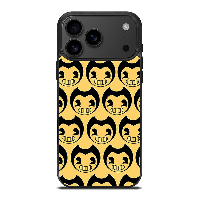 BENDY AND THE INK MACHINE PATTERN iPhone 17 Pro Max Case Cover