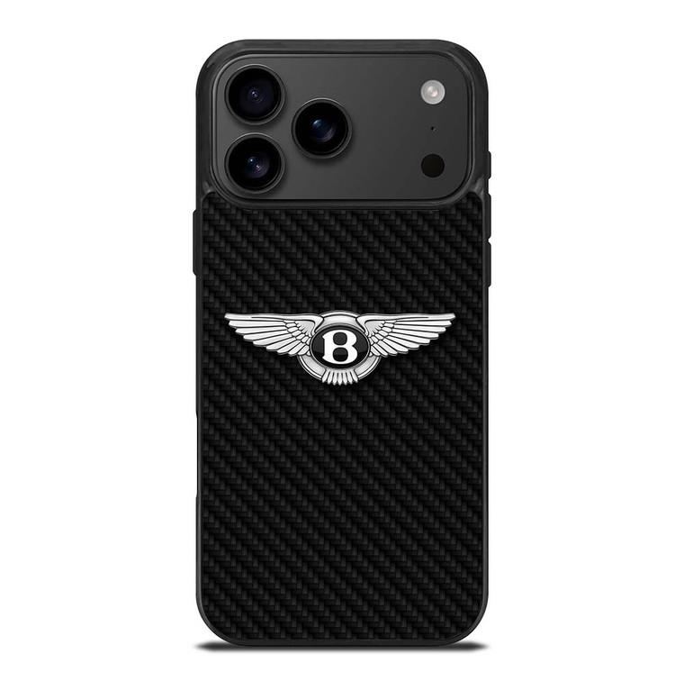 BENTLEY MOTORS CARBON FIBER iPhone 17 Pro Max Case Cover