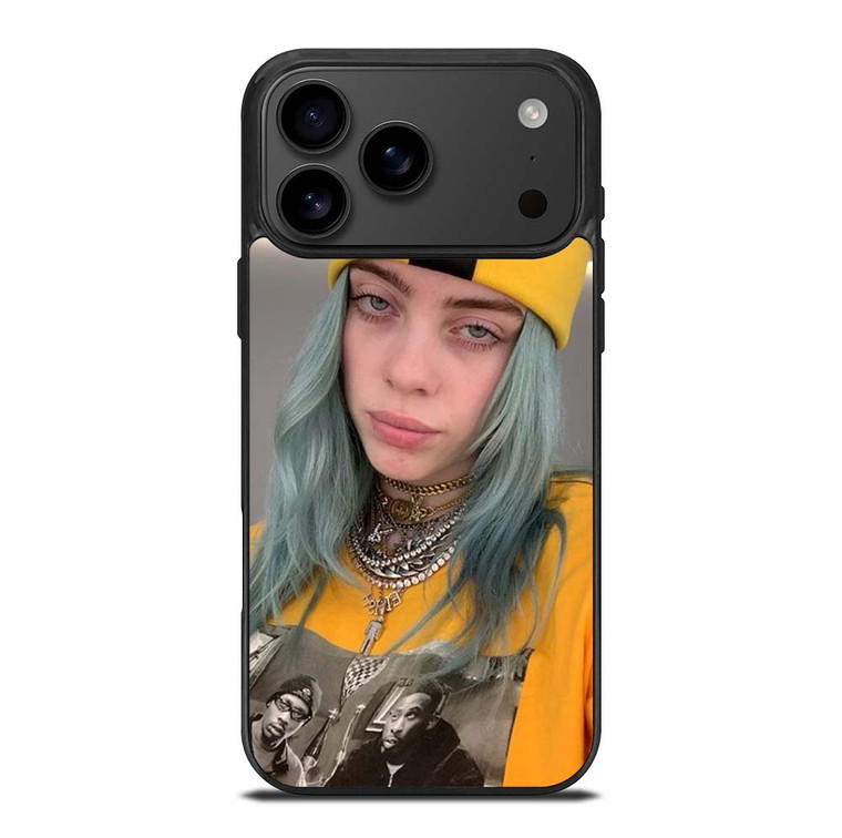 BILLIE EILISH FACE SINGER iPhone 17 Pro Max Case Cover