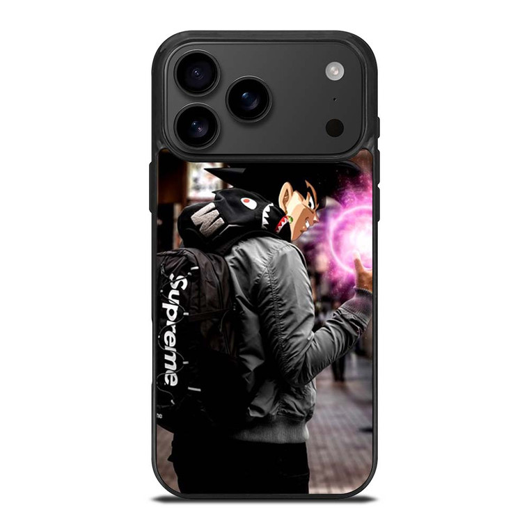 BLACK GOKU SUPREME iPhone 17 Pro Max Case Cover