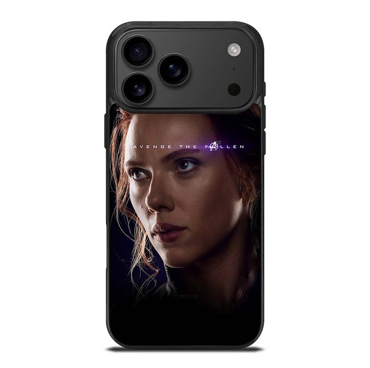 BLACK WIDOW FACE AVENGERS THE FALLEN iPhone 17 Pro Max Case Cover