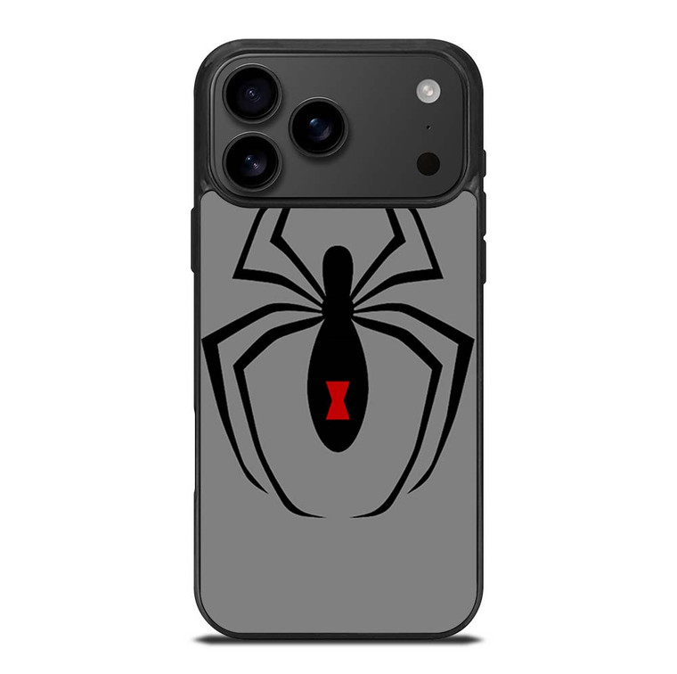BLACK WIDOW SPIDER SYMBOL iPhone 17 Pro Max Case Cover
