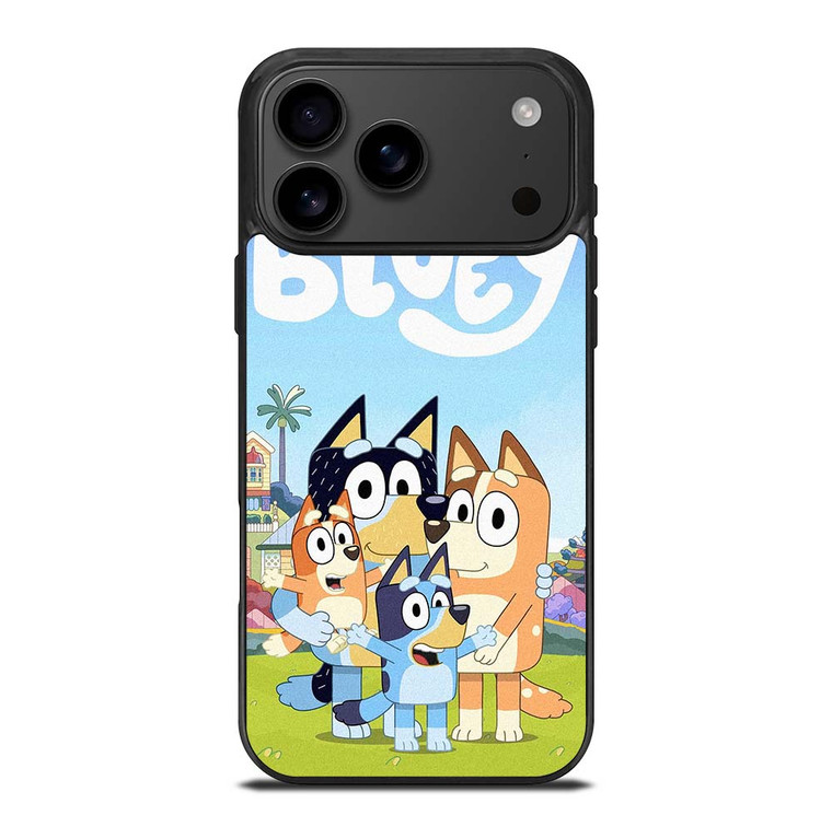 BLUEY HEELER PUPPY CARTOON iPhone 17 Pro Max Case Cover