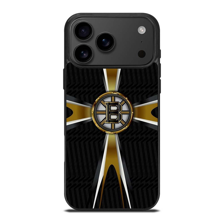 BOSTON BRUINS HOCKEY LOGO iPhone 17 Pro Max Case Cover