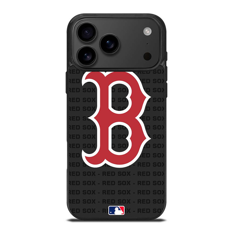 BOSTON RED SOX BASEBALL BLACK iPhone 17 Pro Max Case Cover
