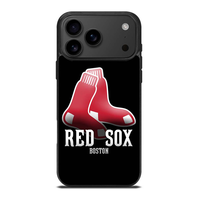 BOSTON RED SOX LOGO BASEBALL iPhone 17 Pro Max Case Cover