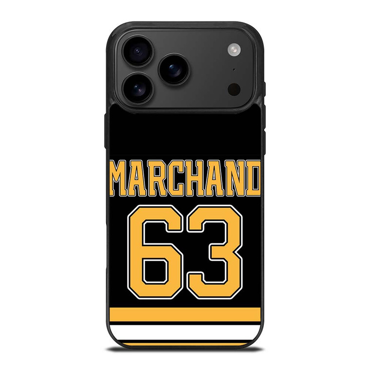 BRAD MARCHAND BOSTON BRUINS NHL iPhone 17 Pro Max Case Cover