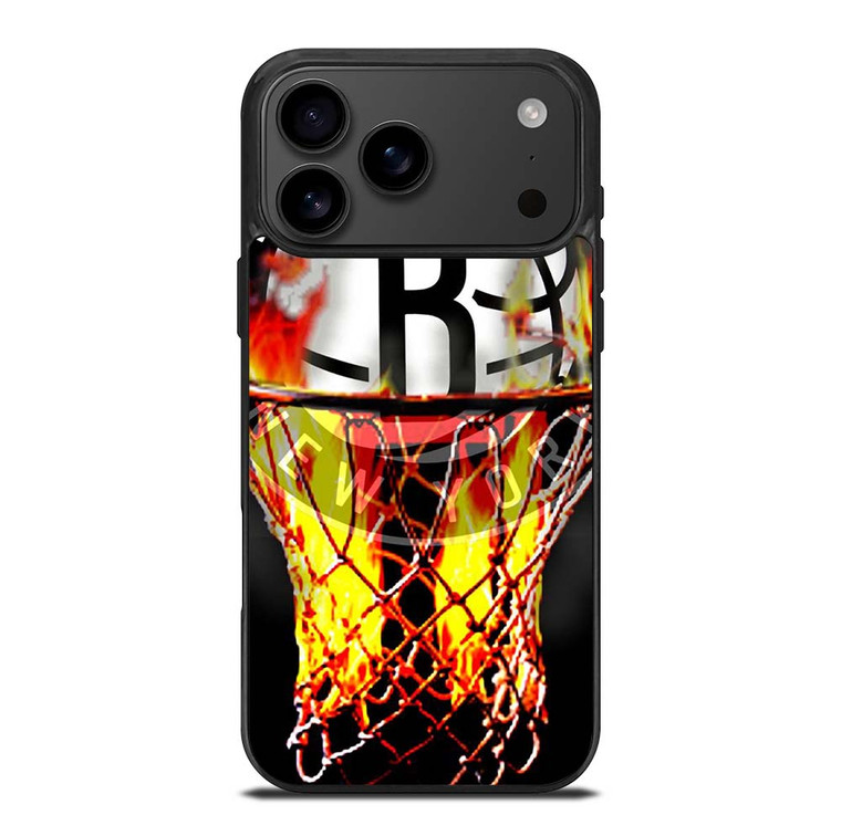 BROOKLYN NETS BASKETBALL RING iPhone 17 Pro Max Case Cover