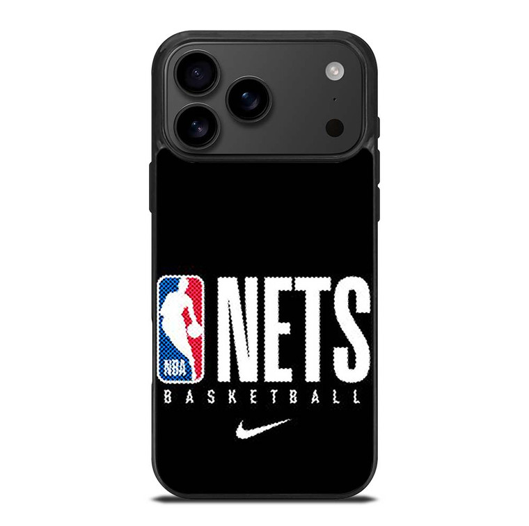 BROOKLYN NETS NBA BASKETBALL LOGO iPhone 17 Pro Max Case Cover