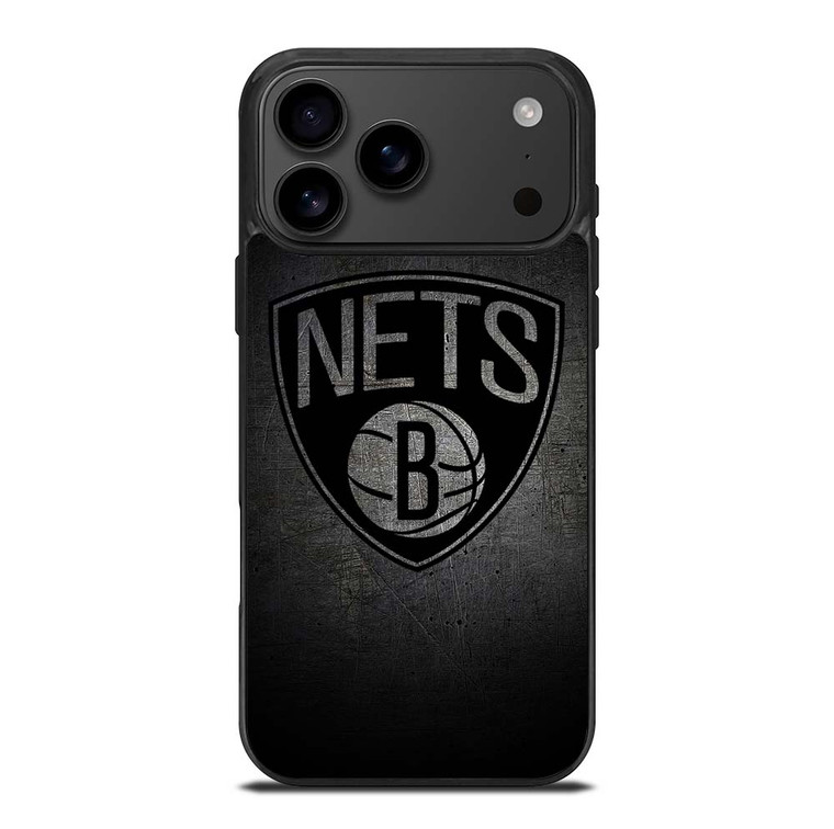 BROOKLYN NETS NBA GRUNGE iPhone 17 Pro Max Case Cover