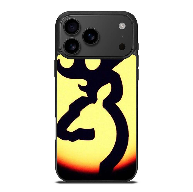 BROWNING SILHOUETTE LOGO iPhone 17 Pro Max Case Cover