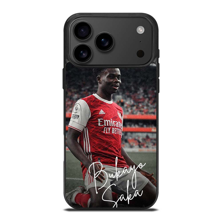 BUKAYO SAKA ARSENAL FOOTBALL CLUB iPhone 17 Pro Max Case Cover