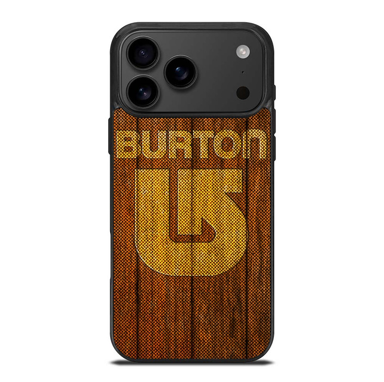 BURTON SNOWBOARDS LOGO 4 iPhone 17 Pro Max Case Cover