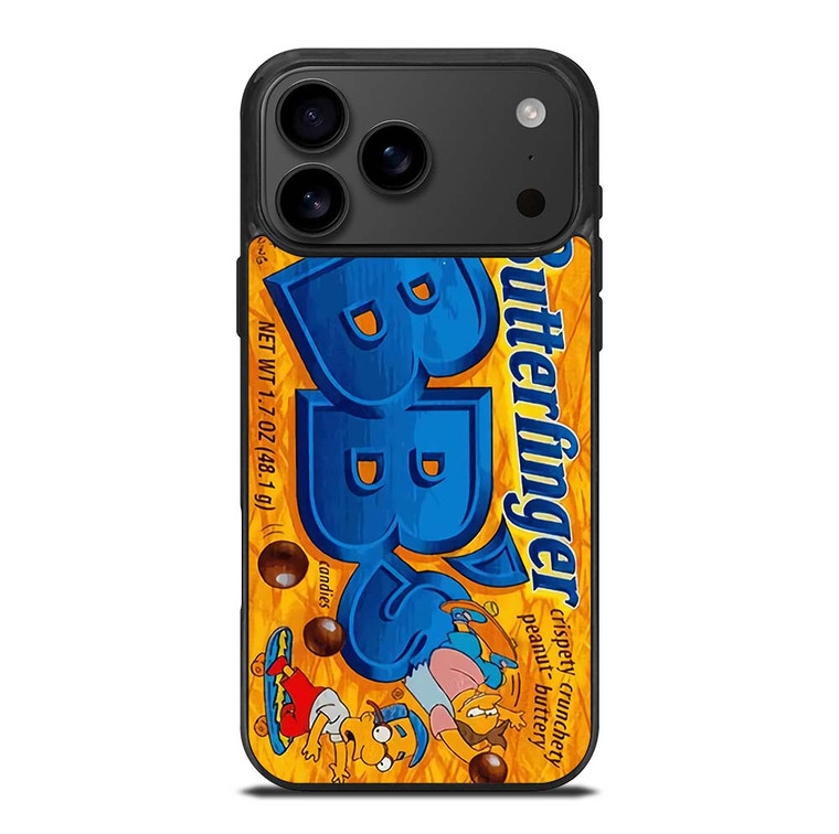 BUTTERFINGER CANDY X THE SIMPSONS 2 iPhone 17 Pro Max Case Cover