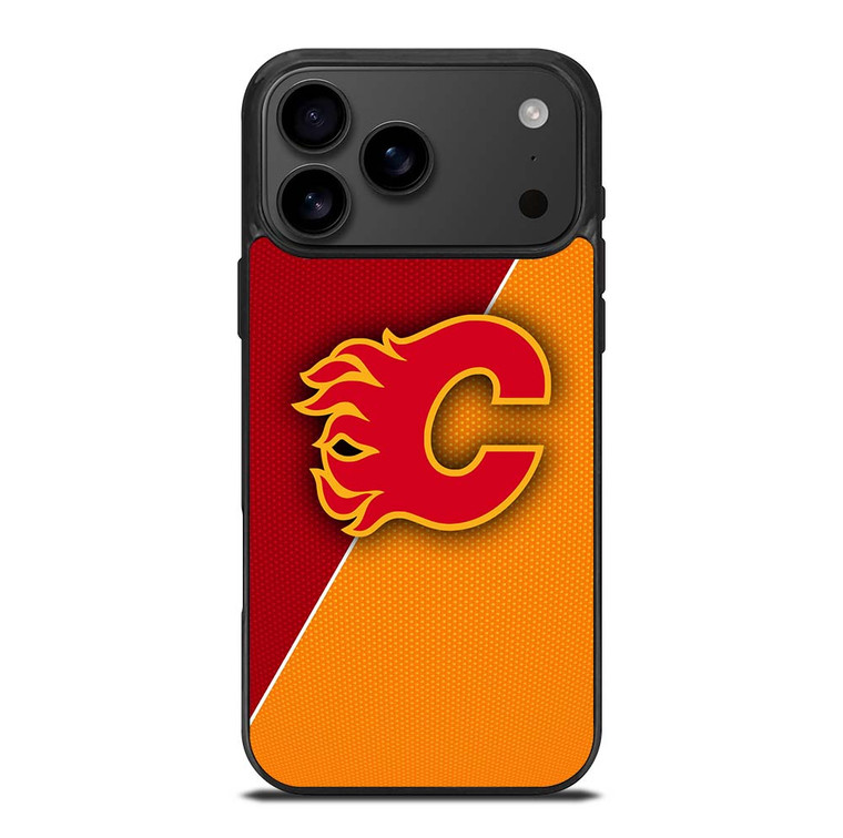 CALGARY FLAMES NHL HOCKEY LOGO iPhone 17 Pro Max Case Cover