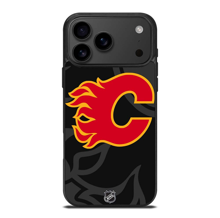 CALGARY FLAMES NHL TEAM iPhone 17 Pro Max Case Cover