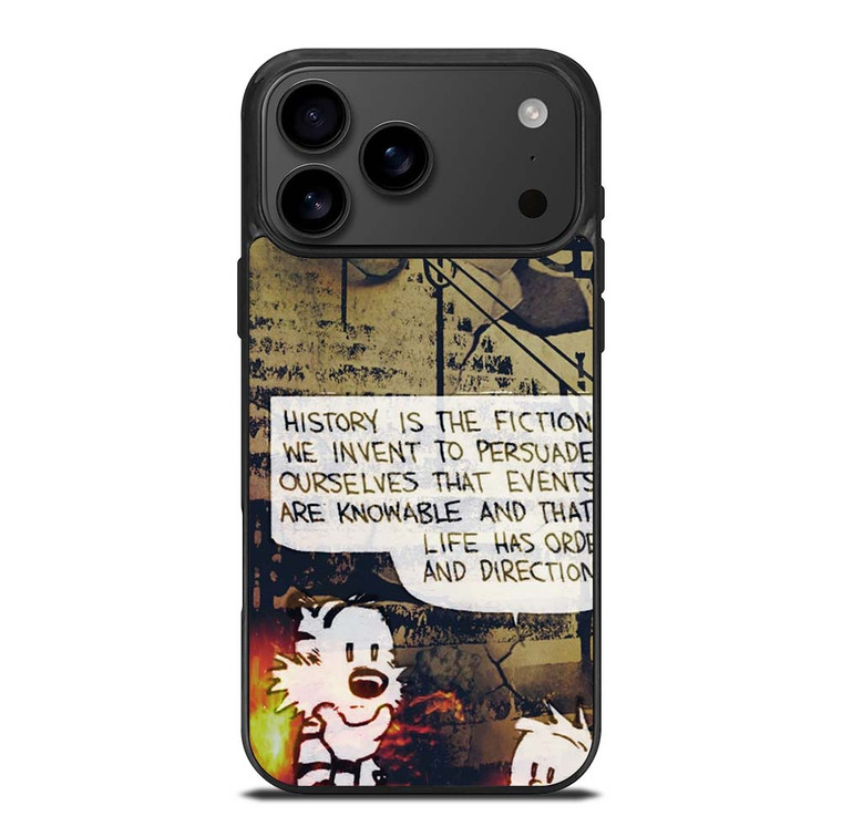 CALVIN AND HOBBES CLASSIC QUOTES iPhone 17 Pro Max Case Cover