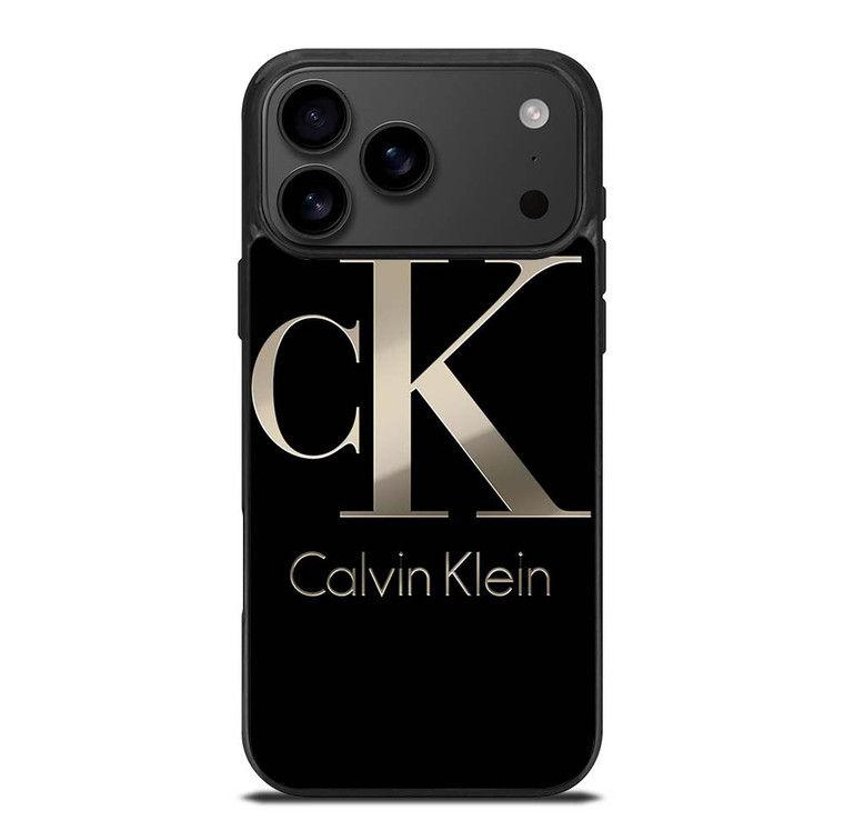 CALVIN KLEIN METAL LOGO iPhone 17 Pro Max Case Cover