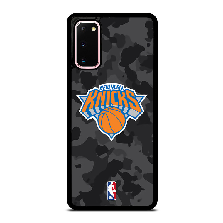 NEW YORK KNICKS BLACK CAMO Samsung Galaxy S20 Case Cover