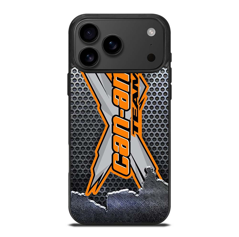 CAN AM X TEAM PLATE LOGO iPhone 17 Pro Max Case Cover