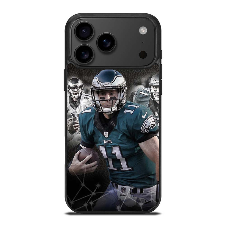 CARSON WENTZ PHILADELPHIA EAGLES iPhone 17 Pro Max Case Cover