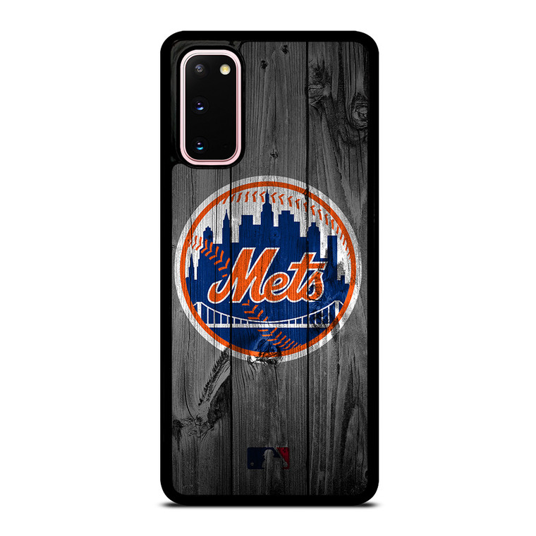NEW YORK METS BASEBALL MLB WOOD LOGO Samsung Galaxy S20 Case Cover