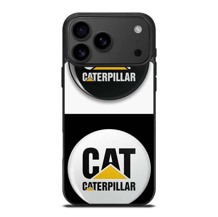 CAT CATERPILLAR WHITE BLACK iPhone 17 Pro Max Case Cover