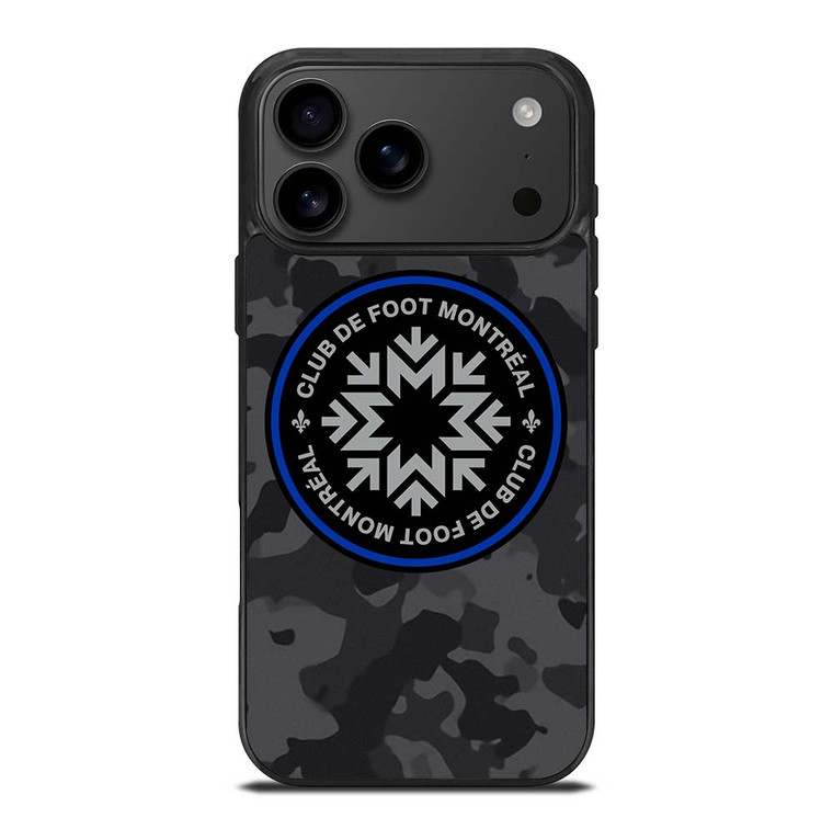 CF MONTREAL MLS BLACK CAMO iPhone 17 Pro Max Case Cover