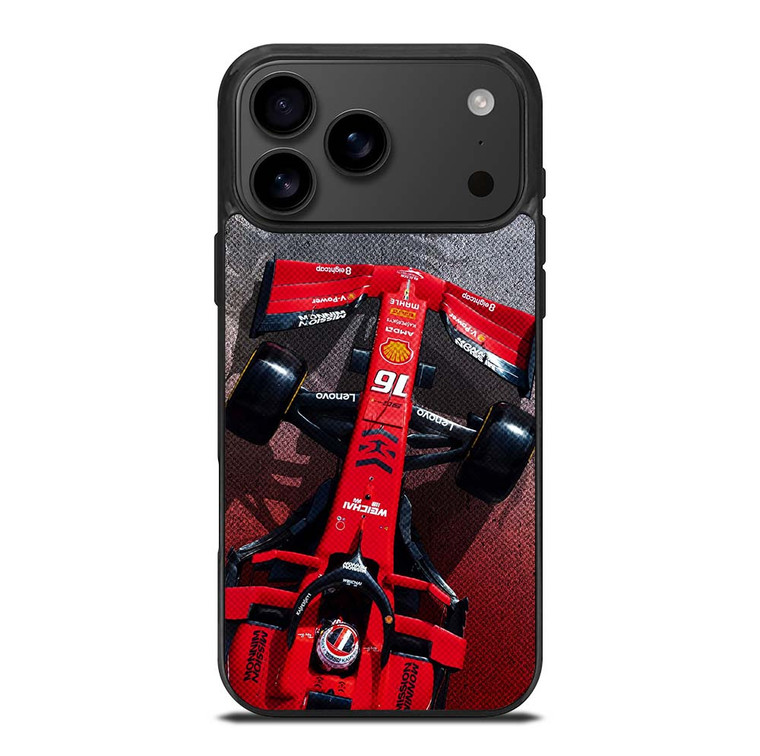 CHARLES LECLERC FERRARI FORMULA ONE F1 RACING iPhone 17 Pro Max Case Cover