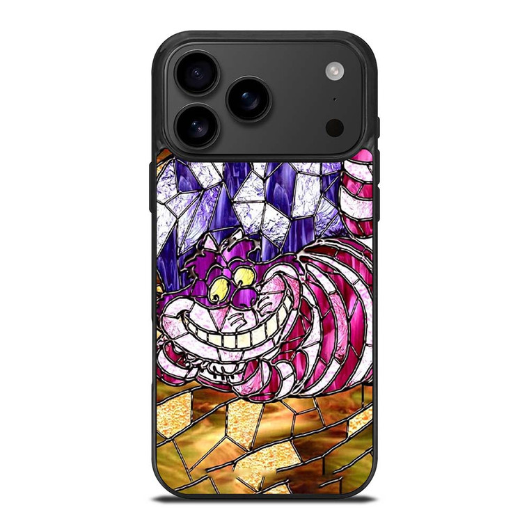 CHESHIRE CAT STAINED GLASS iPhone 17 Pro Max Case Cover