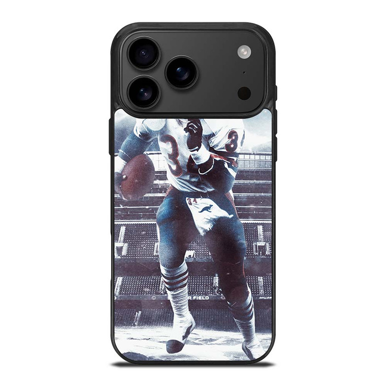 CHICAGO BEARS WALTER PAYTON FOOTBALL iPhone 17 Pro Max Case Cover