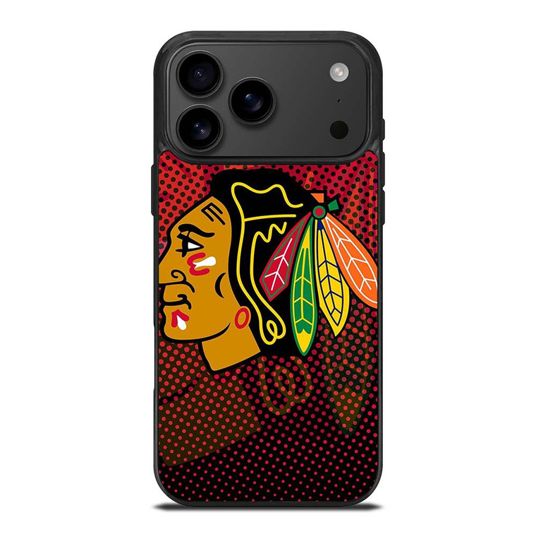 CHICAGO BLACKHAWKS HOCKEY TEAM LOGO EMBLEM iPhone 17 Pro Max Case Cover