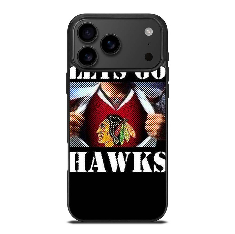CHICAGO BLACKHAWKS NHL HOCKEY FANS iPhone 17 Pro Max Case Cover