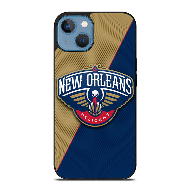 NEW ORLEANS PELICANS NBA BASKETBALL LOGO iPhone 13 Case Cover
