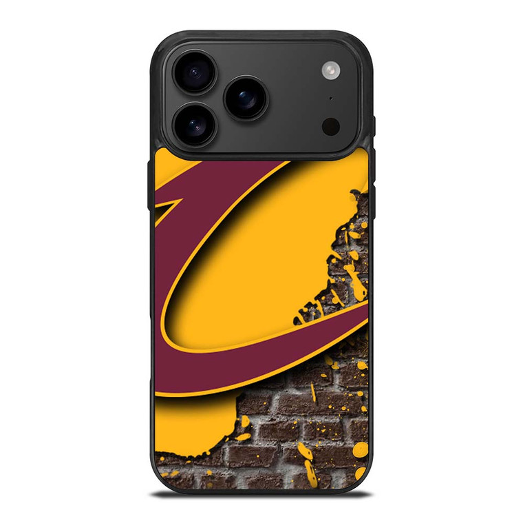 CLEVELAND CAVALIERS WALL SPLASH iPhone 17 Pro Max Case Cover