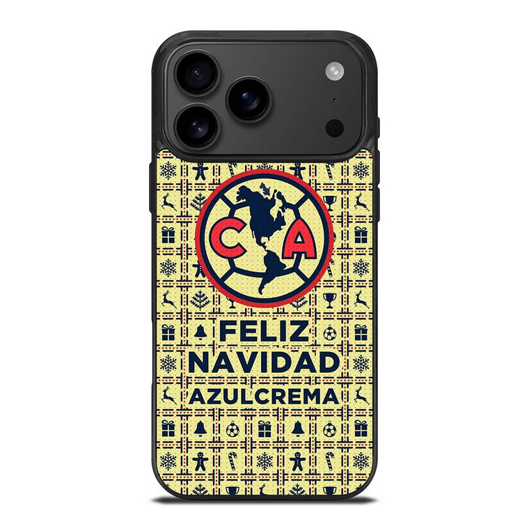 CLUB AMERICA MEXICO AZULCREMA AGUILAZ iPhone 17 Pro Max Case Cover