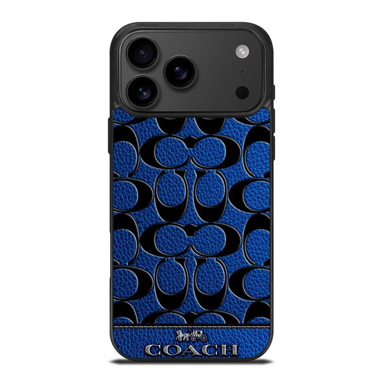 COACH NEW YORK BLUE 3 iPhone 17 Pro Max Case Cover
